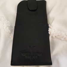 Leather glasses case a - , case,
