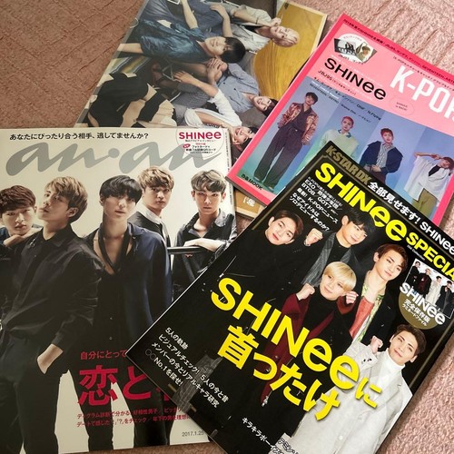 Shinee magazine vols - magazine, 1-4
