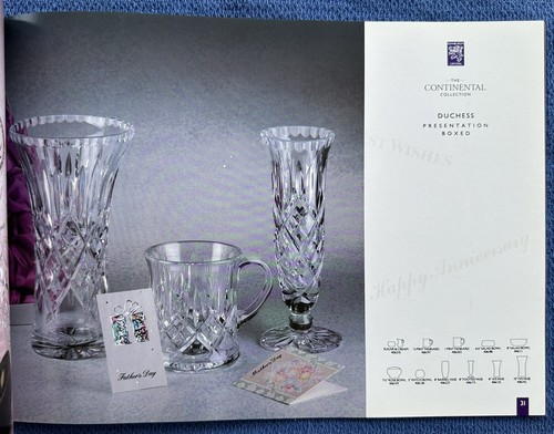 1988 edinburgh crystal catalog - crystal,