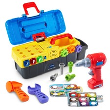VTech My 1st Toolbox Toy 3 Play Modes & 7 Sing-Along Songs [30.6x 56.1x 39.8 cm]