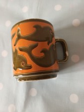 Vintage Hornsea Pottery Dolphin Mug Collectable 1974 Damage