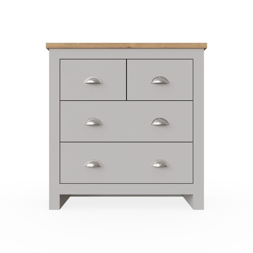 Grey chest drawers 2 - chest, 2+2