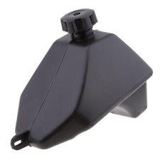 Black Motorcycle Petrol Tank