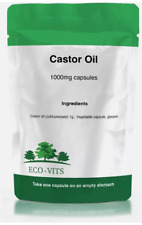 Castor Oil 1000mg Capsules –