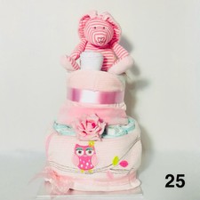 2 TIER STRIPED RABIT NAPPY