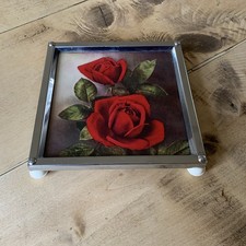 1950 art deco red - red, rose