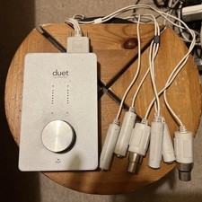 APOGEE DUET AUDIO INTERFACE FIREWIRE MAC AUDIO EXT SOUND CARD & BREAKOUT UNIT
