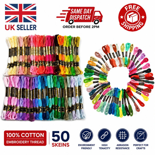 100 cotton embroidery thread - cotton,