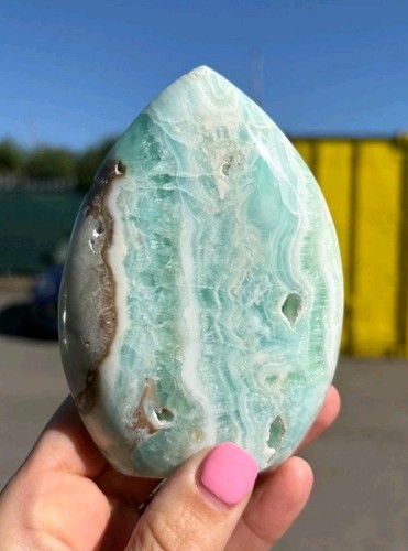 Caribbean calcite crystal - crystal, tear