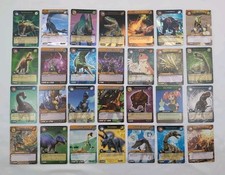 Dinosaur King Series 1 Base Set DKCG TCG Bundle 40+ Cards Lot Inc Rares