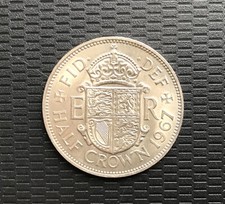 Half crown 1967 - half,