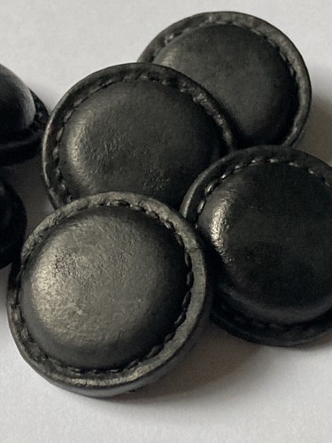 Black imitation leather - black,