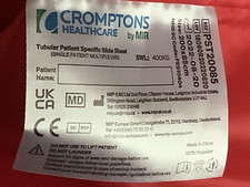 Cromptons Healthcare tubular Slide Sheet