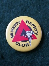 1960s Mr Whippy (Ice Cream) Safety Club Tin Badge.
