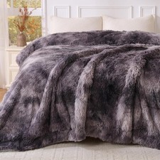 Large Faux Fur Blanket Soft