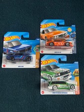 Hot Wheels BMW 2002, 635 CSi Widebody and BMW M3 Wagon / Touring - New set of 3