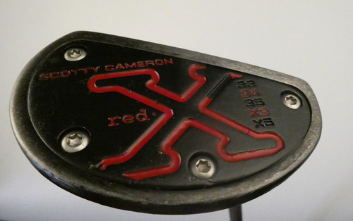 Scotty cameron red x3 - cameron,