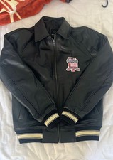 Mens Black Avirex Icon Cowhide