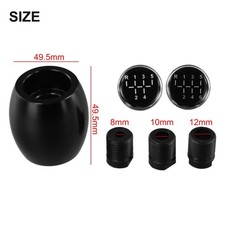 Sleek Black Shift Knob for