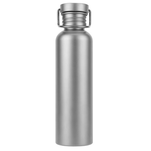Titanium water bottle 750ml - bottle,