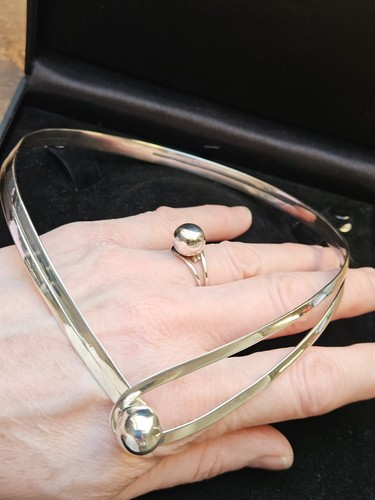 Sterling silver modernist - , 925