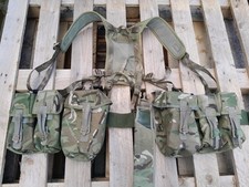 British MTP PLCE Webbing Beltkit  7 PIECE Set Ammo Utility Pouch Yoke Belt 