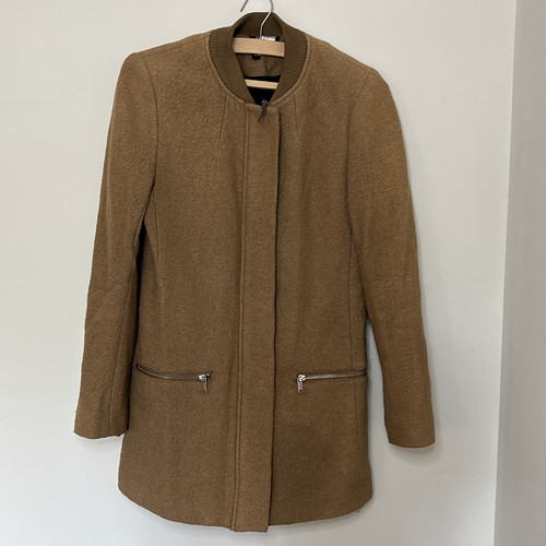 Wool blend coat jacket - blend,