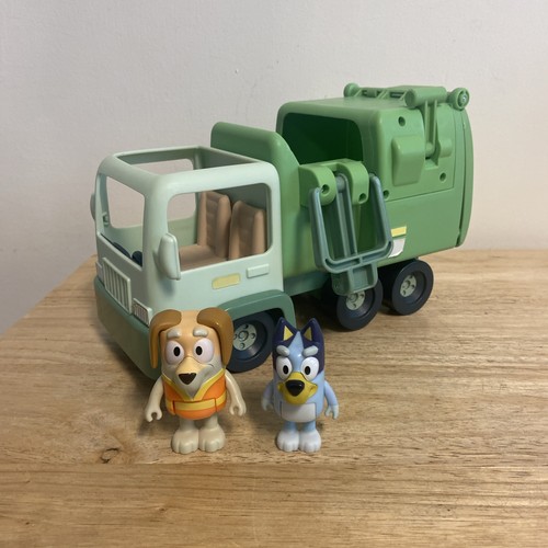 Bluey garbage truck recycling - garbage,