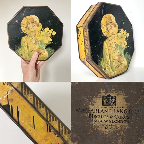 Vintage art deco - vintage, tin