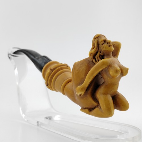 Nude lady block - block, meerschaum
