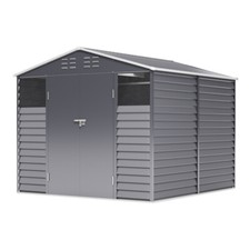 8x8ft metal garden shed - 7.8x8ft,
