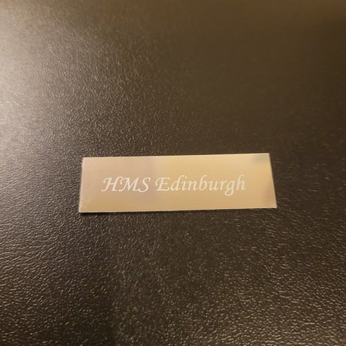 Engraved trophy plate plaque - engraved,