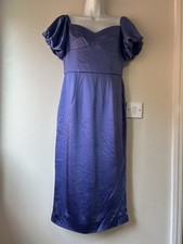 True Decadence satin indigo