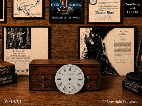 Antique waltham 14s pocket - antique,
