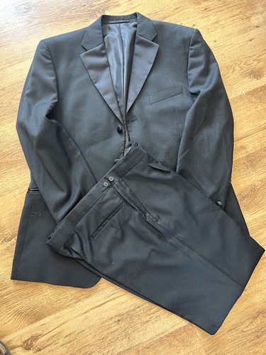 Men black tuxedo - black, 44r