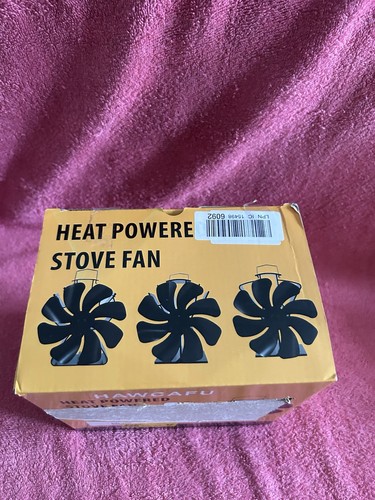 Blade heat powered stove fan - 8,