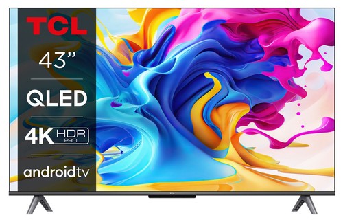 Tcl 43c645k 4k qled - 43",