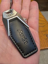 Audi Keyring - Black & Silver