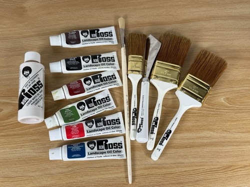 Bob ross oil paint brush - ross,