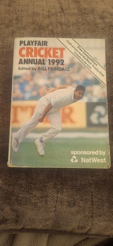 Playfair cricket annual 1992 - cricket, annual.