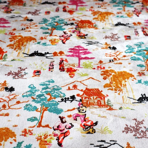 Multicoloured oriental - multicoloured,