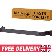 12-Inch Matte Black Wrought