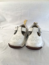 Dr. Martens Girls/Baby White Buckle Mary Jane Shoes UK 5 (H12)