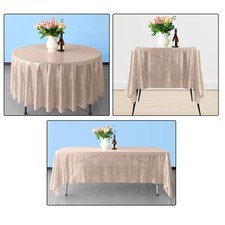 Tablecloths Sparkly Glitter Wedding Party Banquet Large Sequin Table Cloth Cover