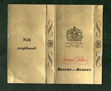 Old EMPTY cigarette packet