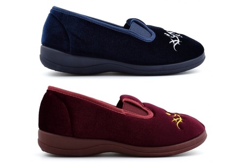 Womens wide fit slippers - wide,
