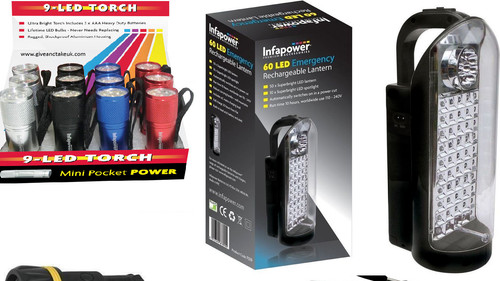 Infapower torch flash light - infapower,