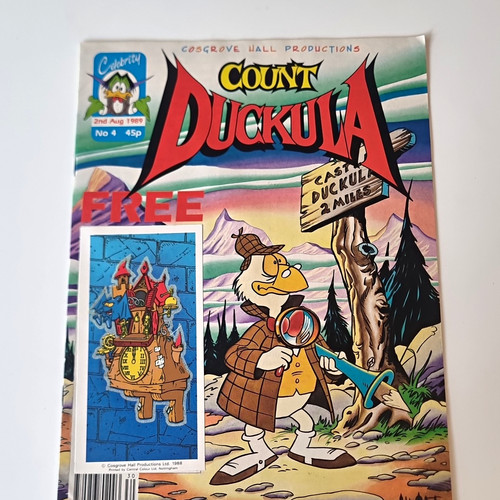 Count duckula - #4, 1989)