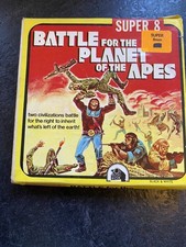 Vintage 1973 Battle for the Planet of the Apes 8mm Super 8 Film 