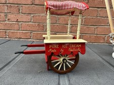 Vintage Wooden Ice Cream Cart - CUNEO of Sheffield  - Very well made